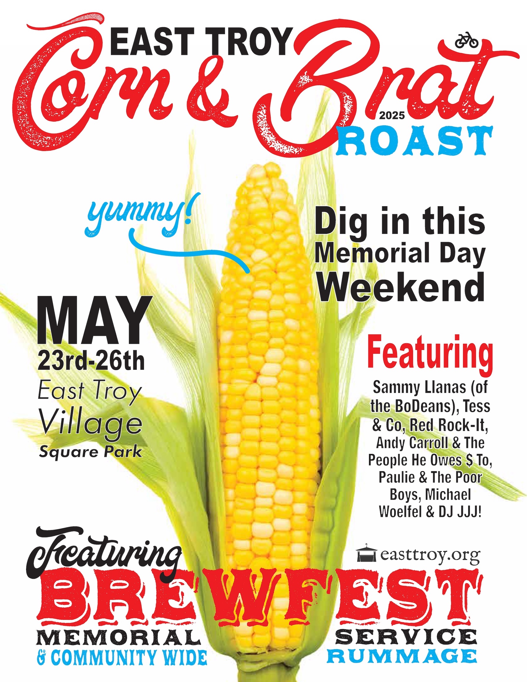 East Troy's 48th Annual Corn & Brat Roast