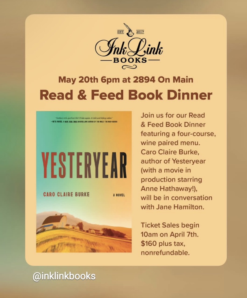 Read & Feed Book Dinner