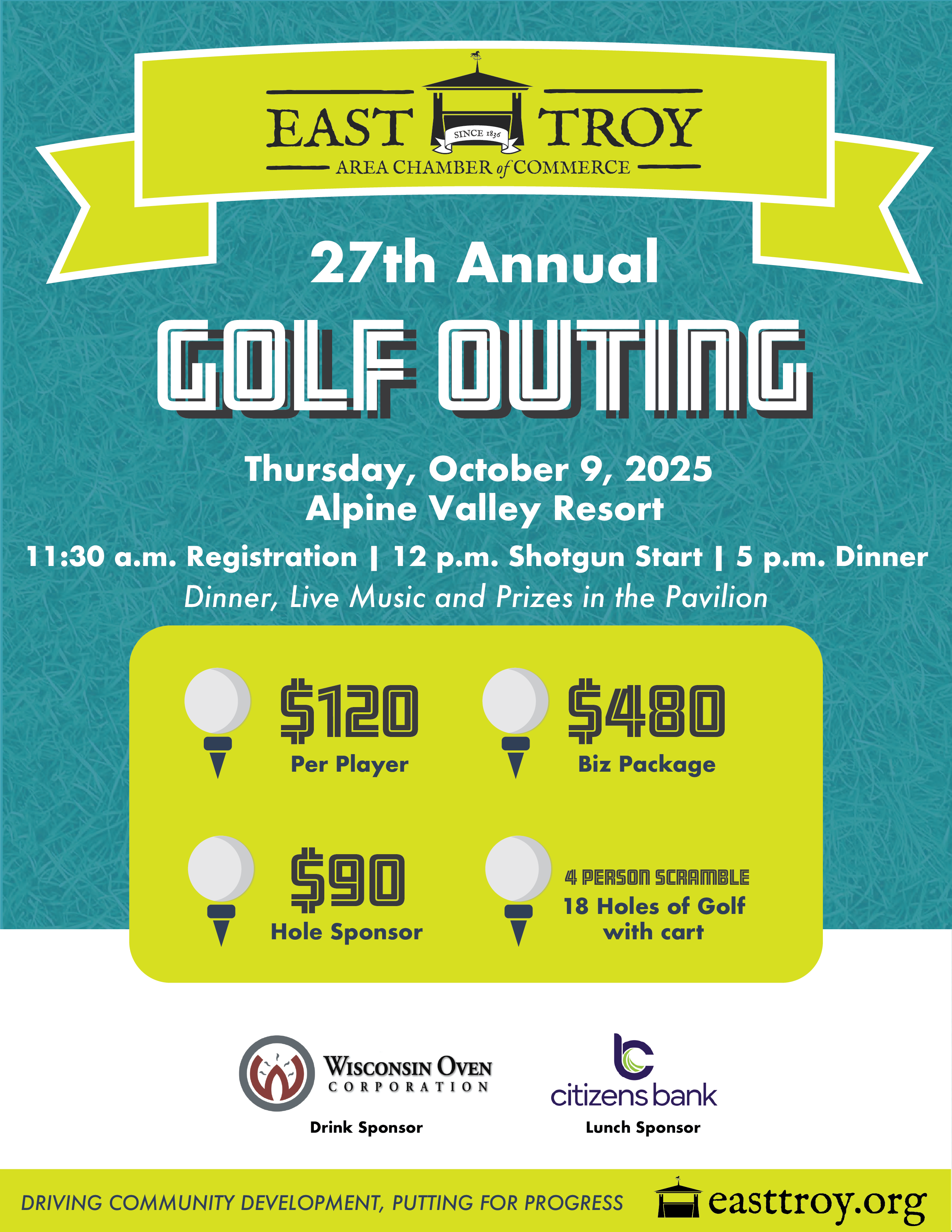 East Troy Chamber Golf Outing