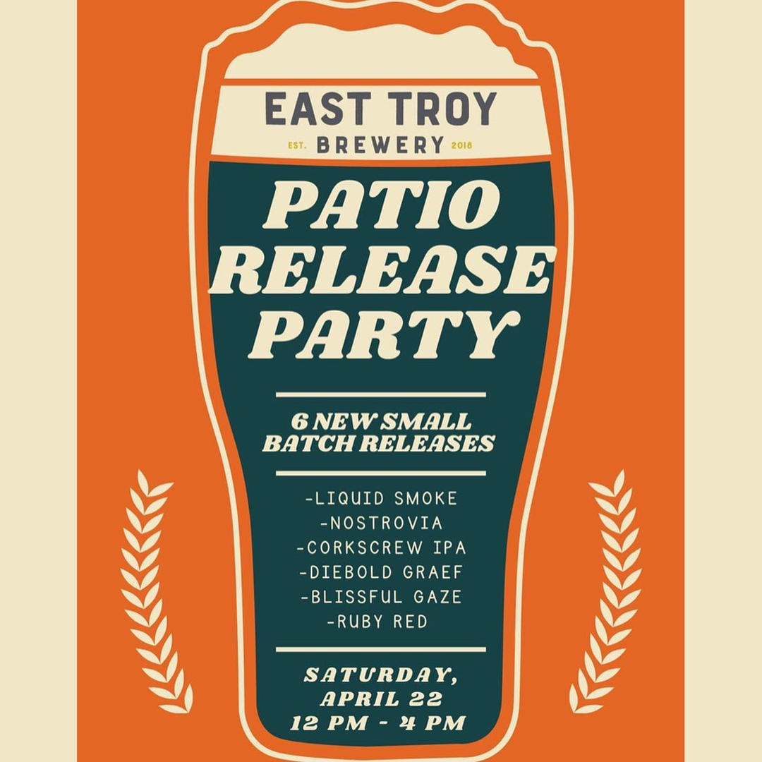 East Troy Brewery Patio Release Party