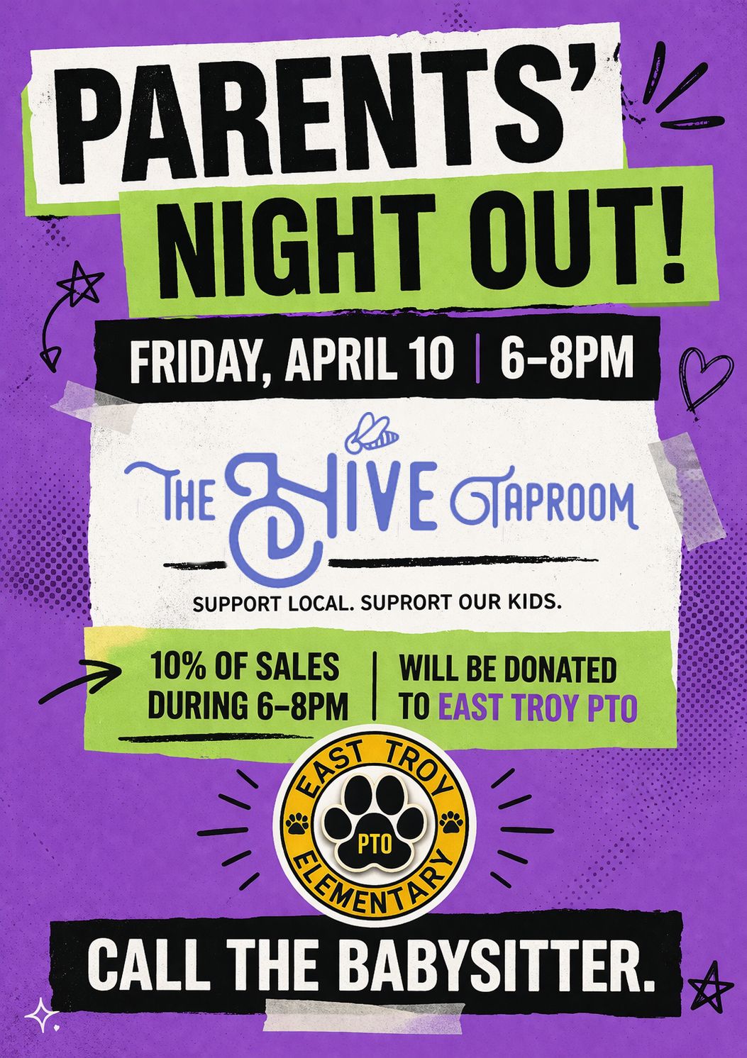 Parents Night Out at The Hive Taproom