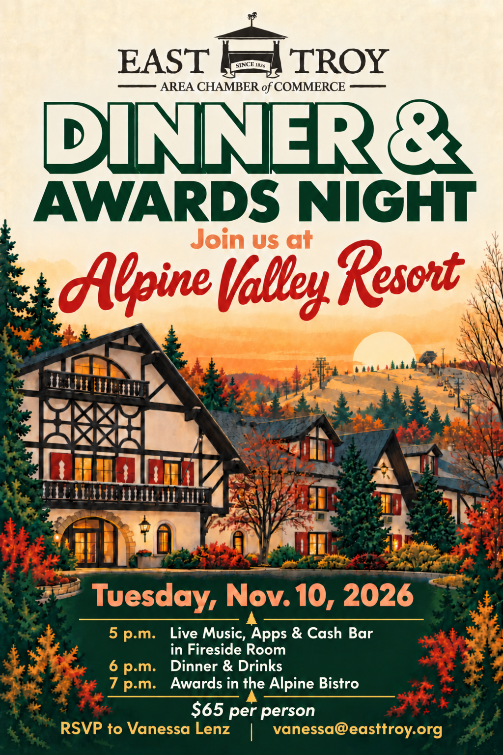 East Troy Chamber Annual Dinner & Awards Night