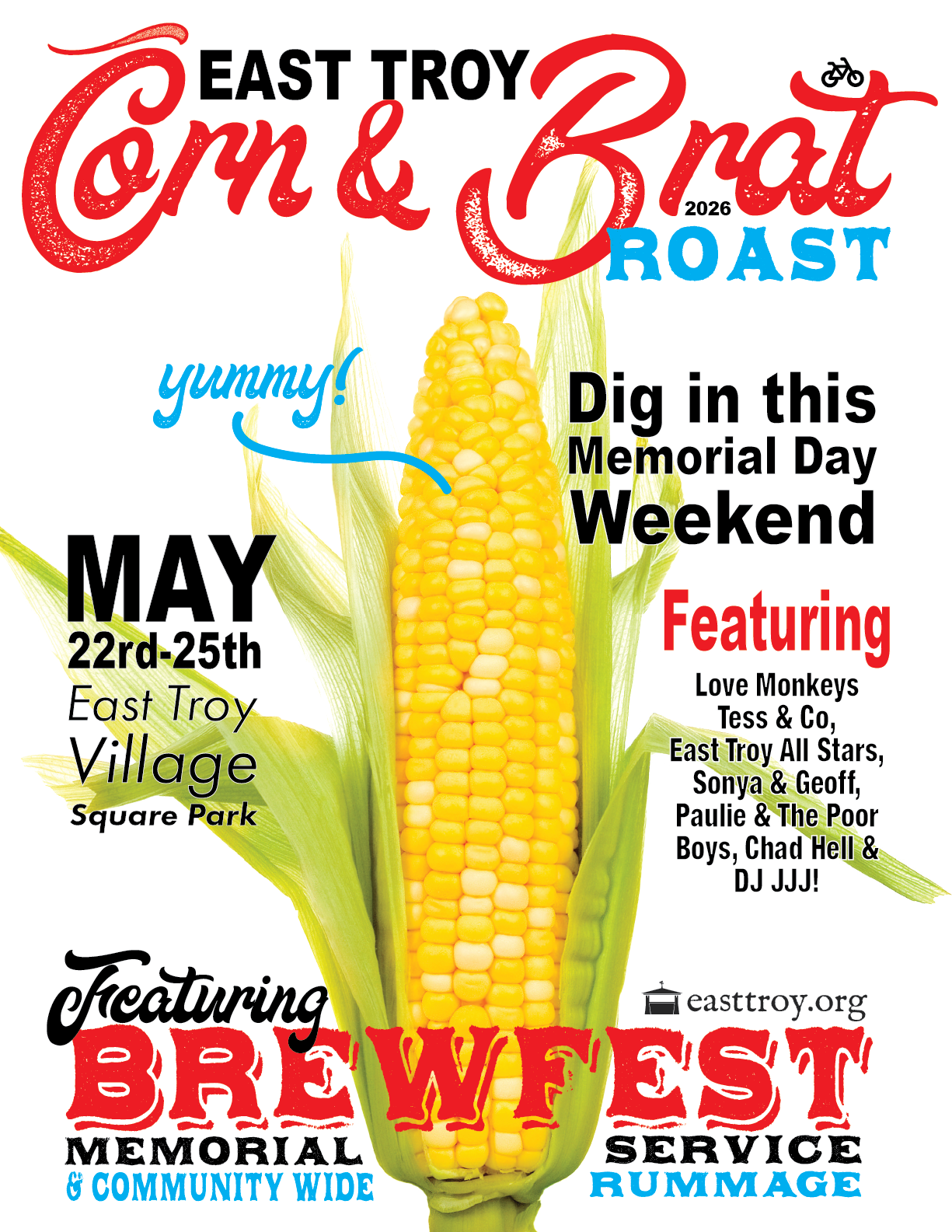 East Troy's 49th Annual Corn & Brat Roast