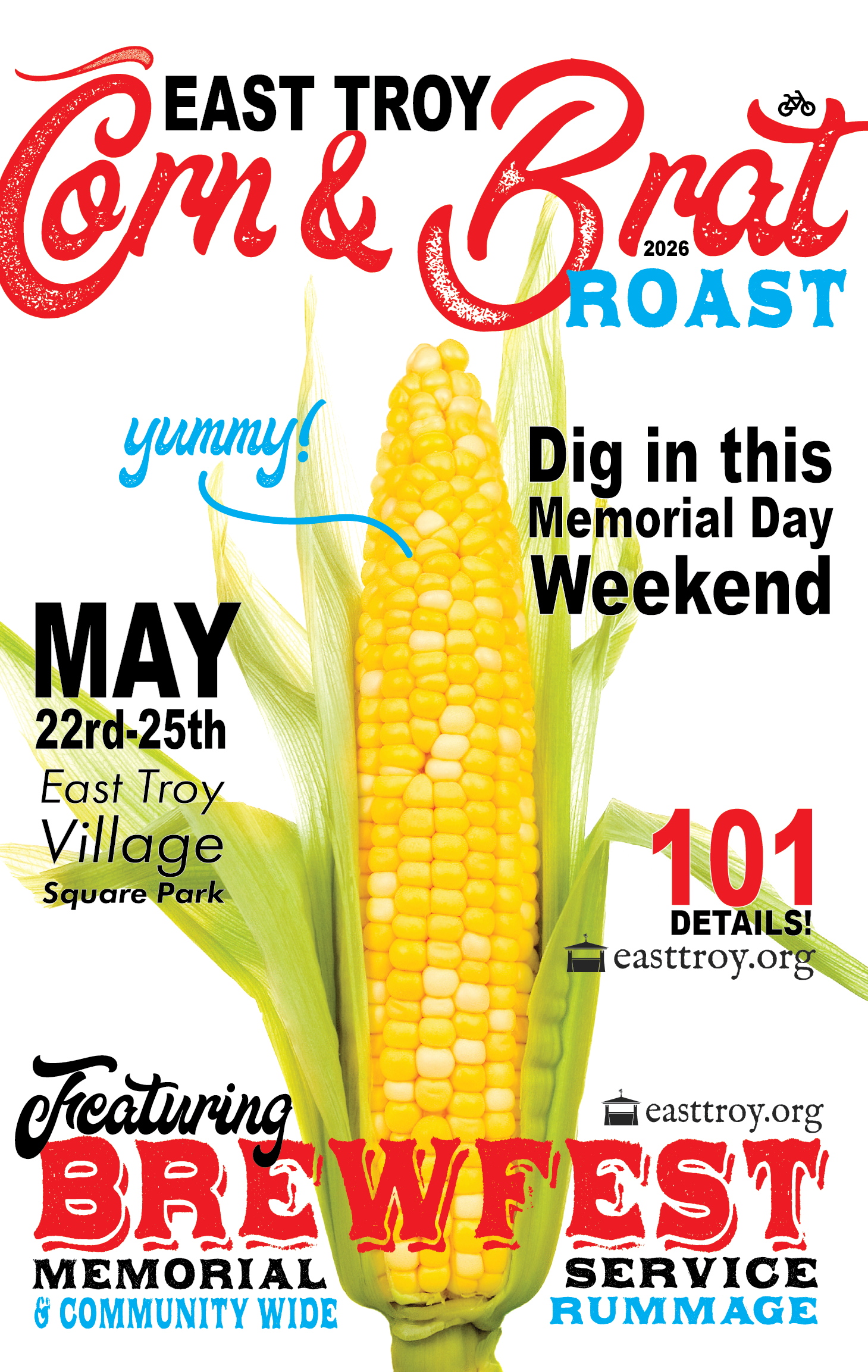 East Troy's 49th Annual Corn & Brat Roast