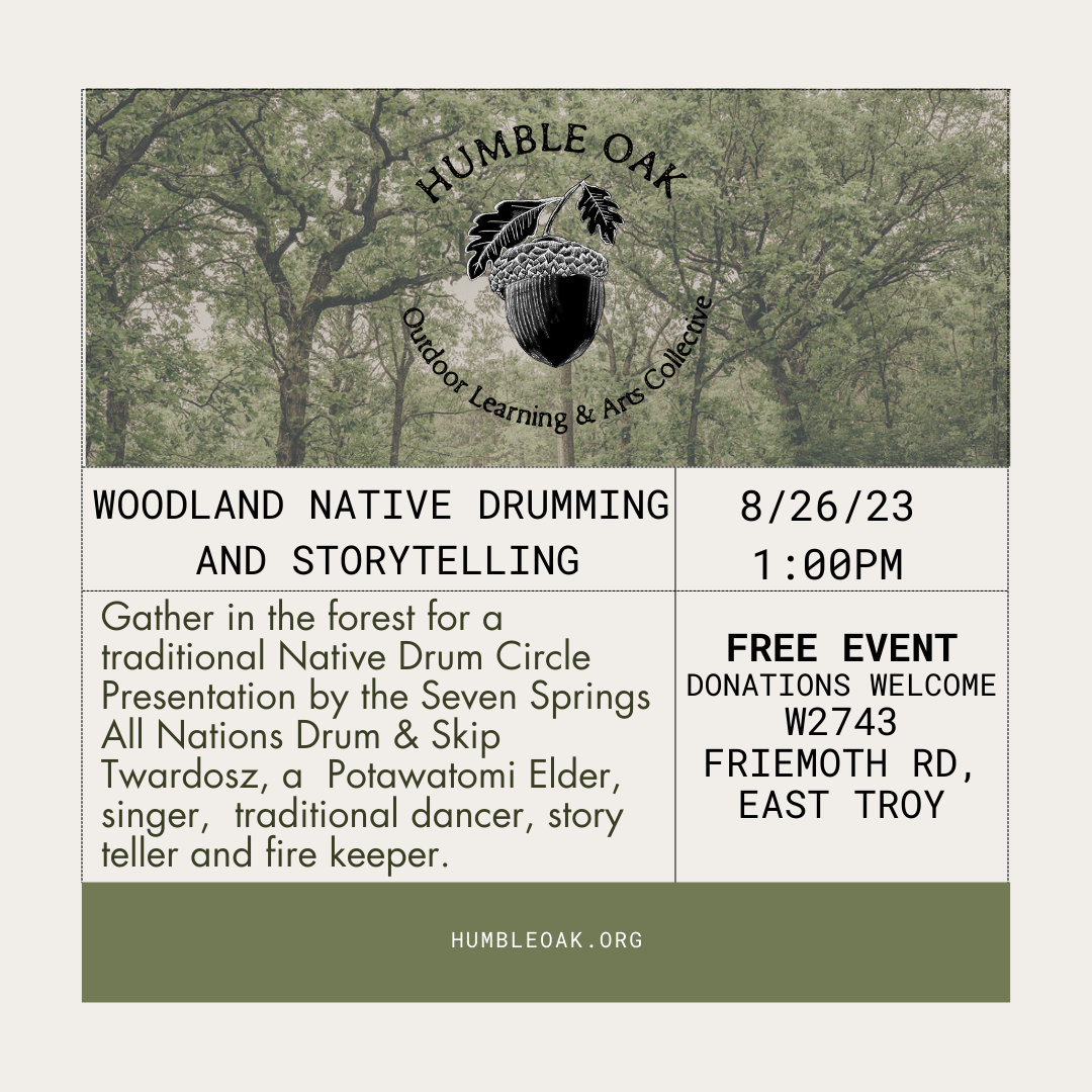 Woodland Native Drumming & Story Telling