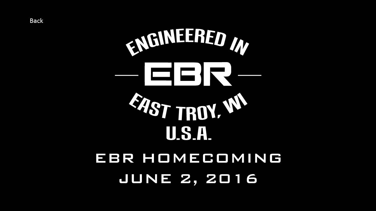 EBR Homecoming