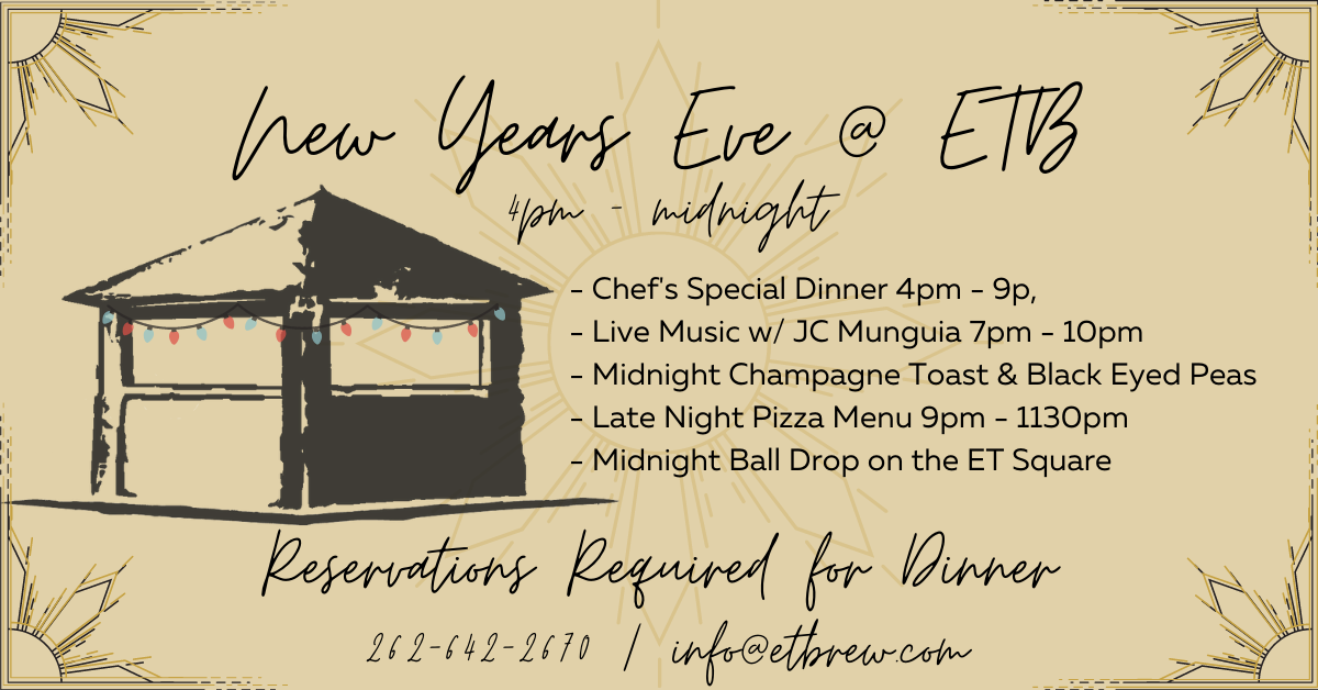 New Year's Eve at East Troy Brewery