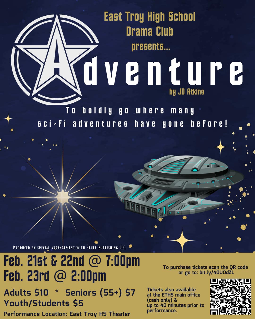 ETHS Drama presents 'Adventure'