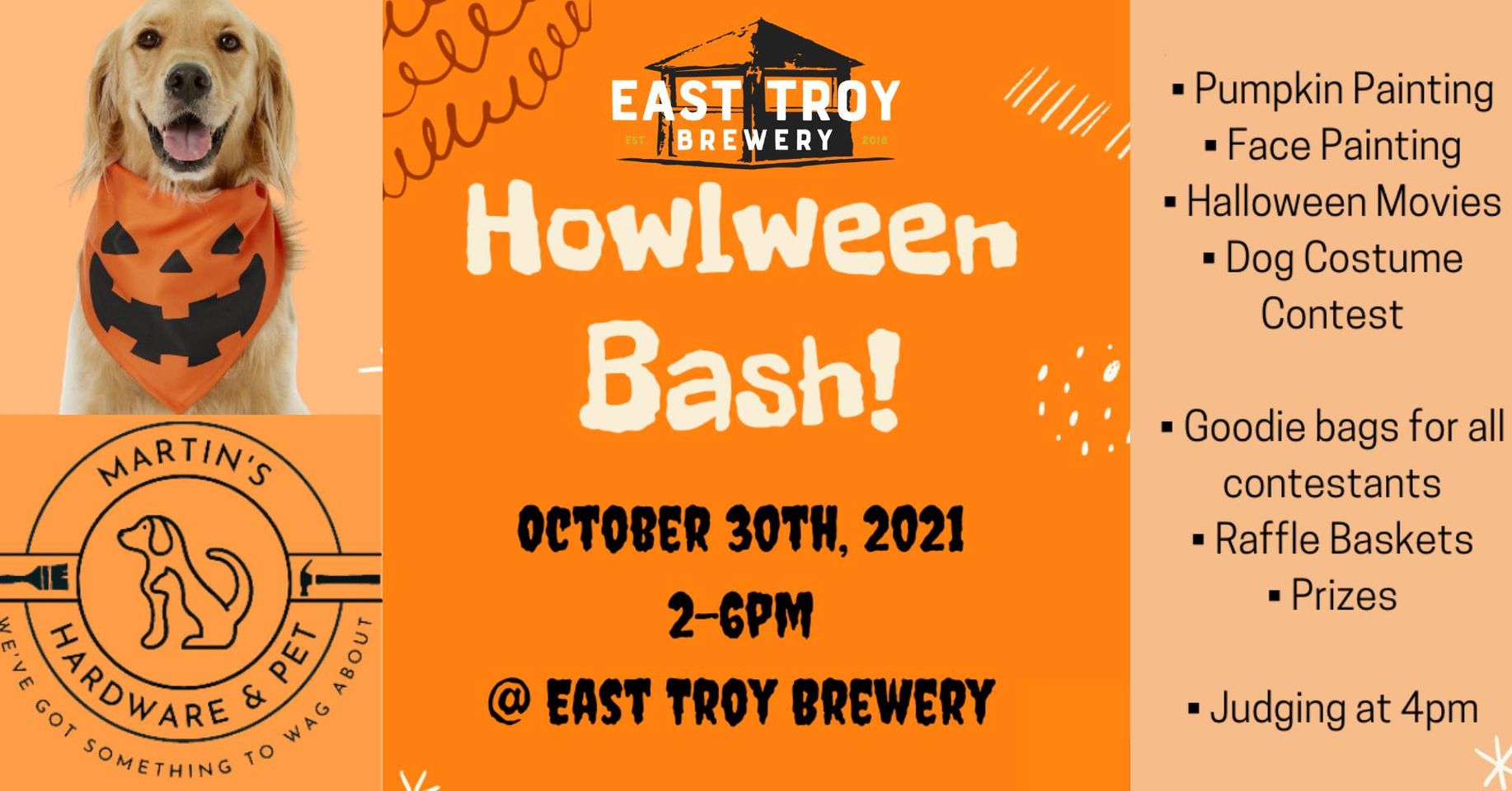 Howlween Bash at East Troy Brewery