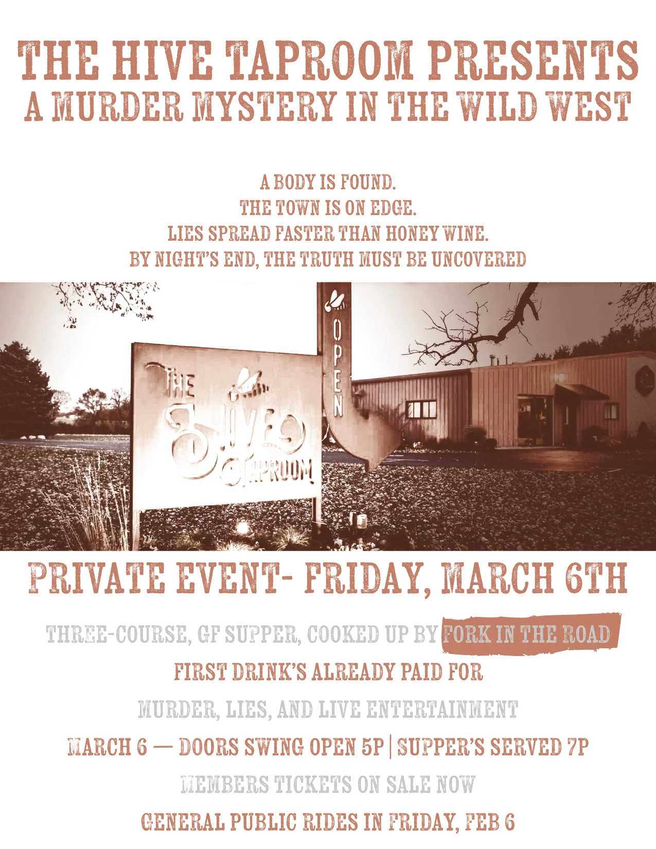 A Murder Mystery In the Wild West