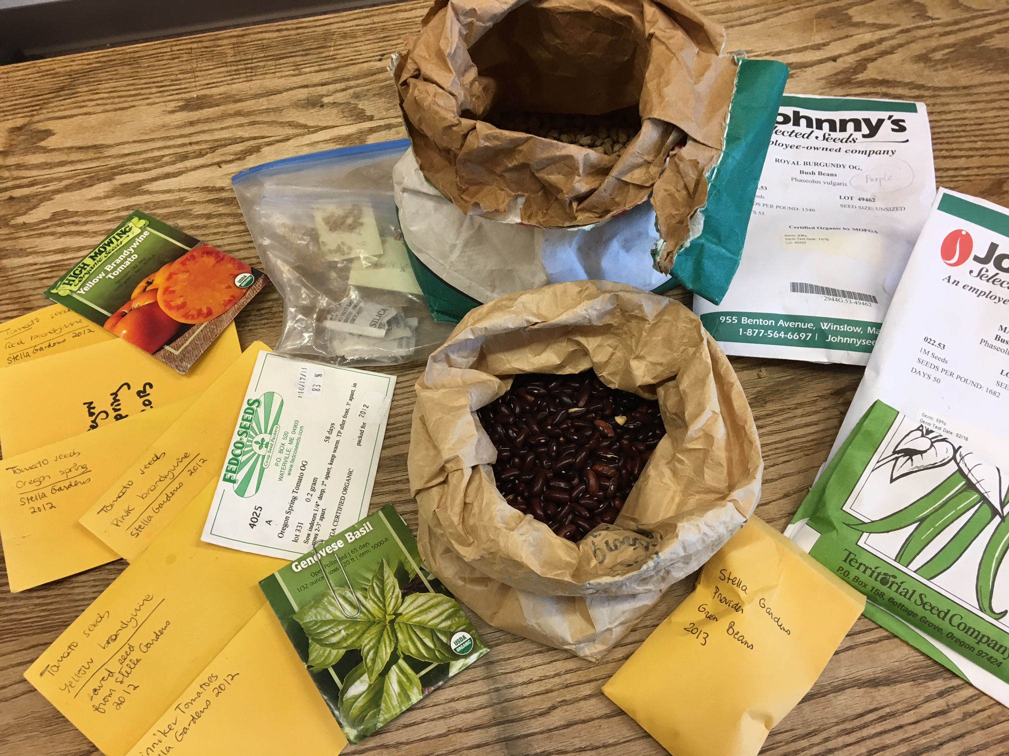 Seed Swap at Michael Fields