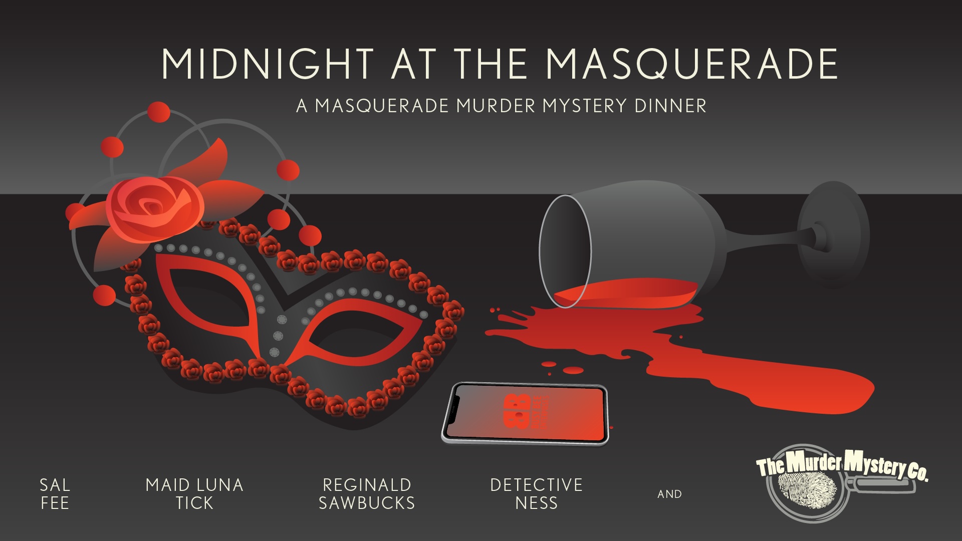 Masquerade Murder Mystery Dinner Show