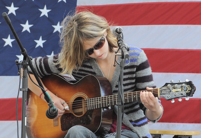 Macyn Taylor at the East Troy Farmers Market