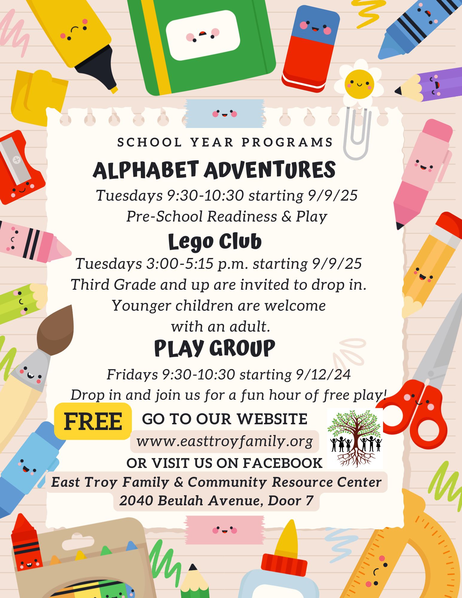 School Year Programs