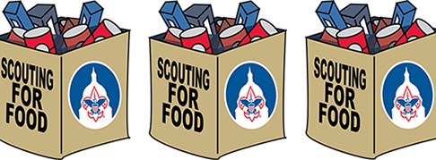 Scouting for Food Drive