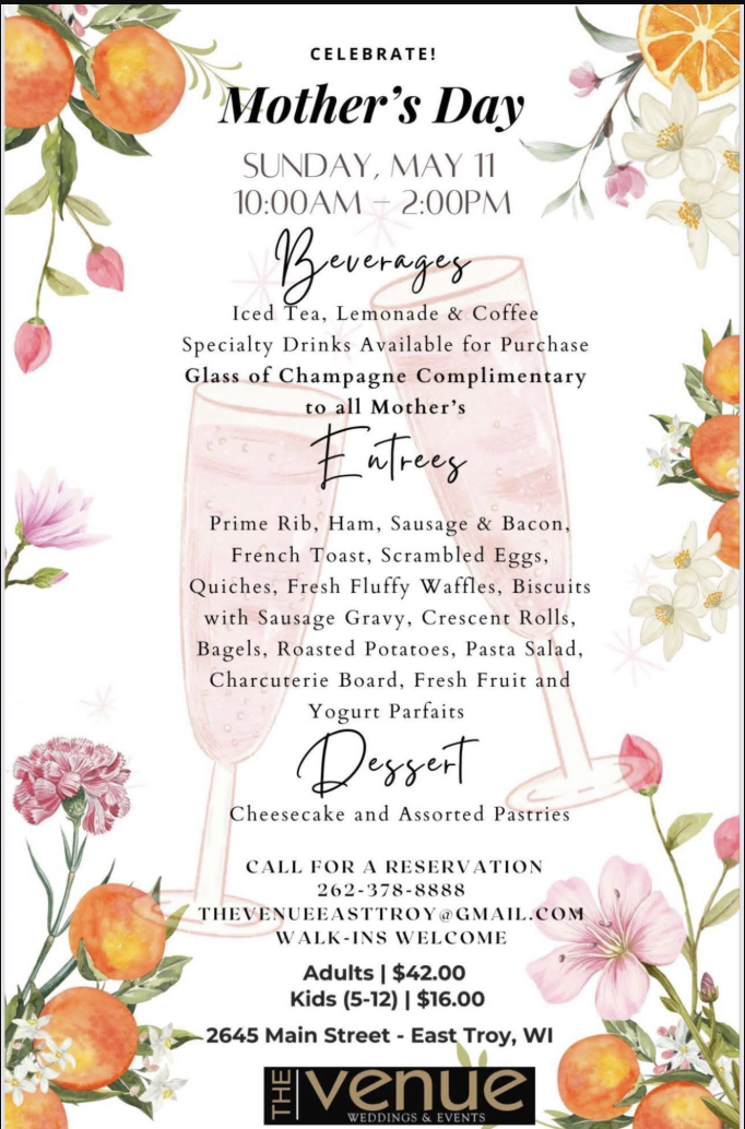 Mother's Day Brunch at The Venue