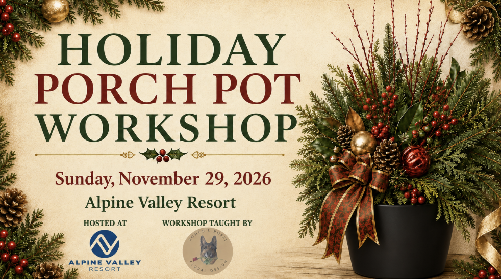 Holiday Porch Pot Workshop