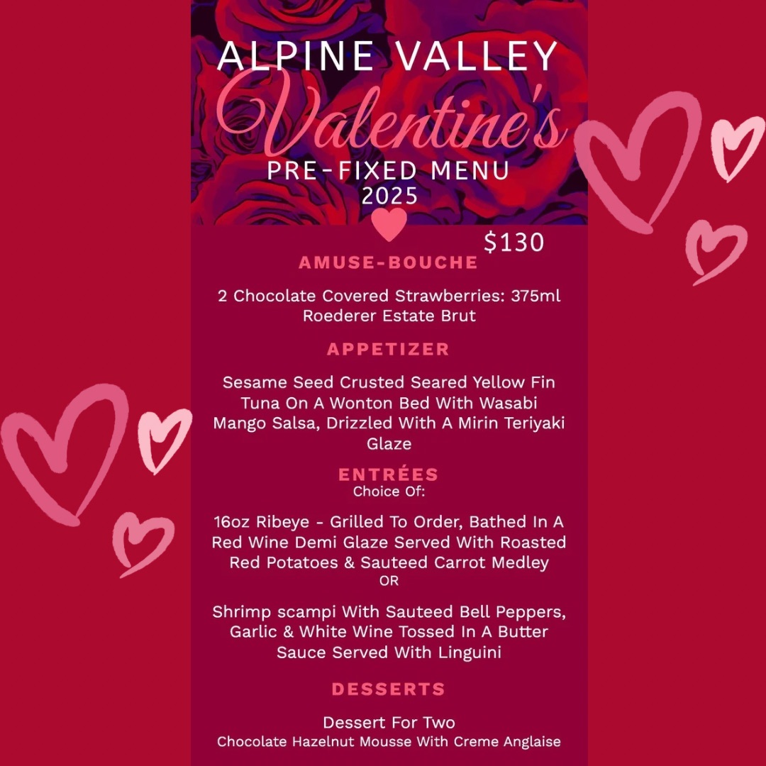 Valentine's Day at Alpine Valley Resort