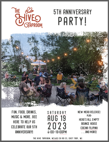 The Hive Taproom 5th Anniversary Party