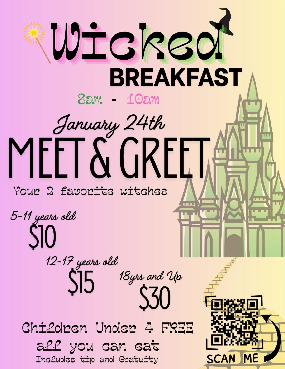 Wicked Breakfast at Alpine Valley Resort