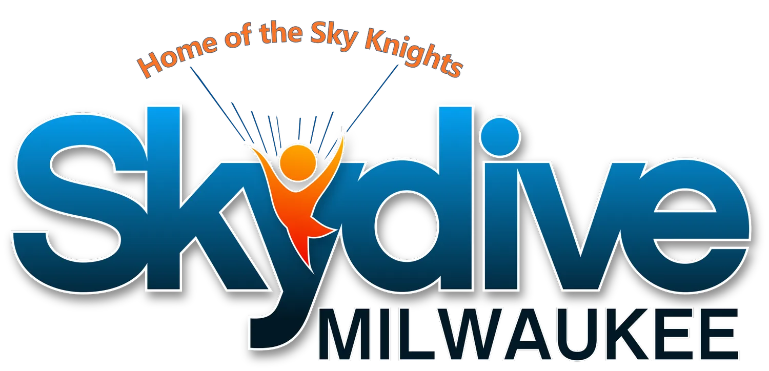 Skydive Milwaukee/Sky Knights Sport Parachute Club logo