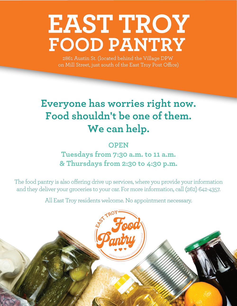 East Troy Food Pantry feeds the need · East Troy Area Chamber of Commerce